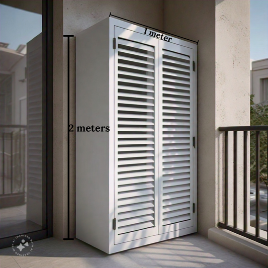 Metal Storage Cabinet For Balcony